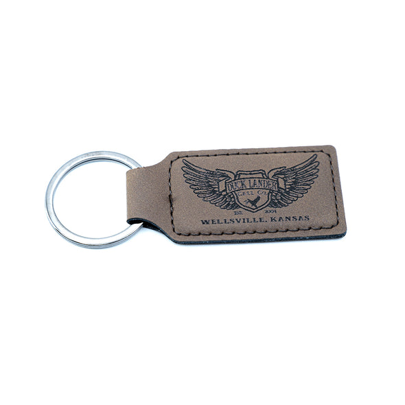 LEATHER WINGS KEY CHAIN - Duck Lander Call Co. Duck Lander Call Co.